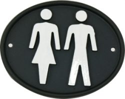 toilet sign