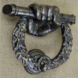 Georgian reproduction door knocker